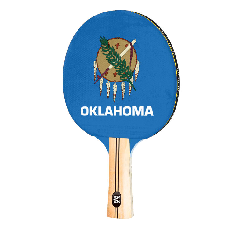 Victory Tailgate OKLAHOMA State Flag Table Tennis Paddle Wayfair